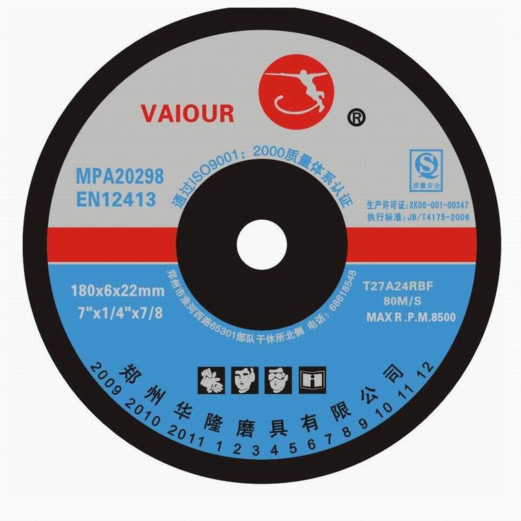 Cutting disc for metal