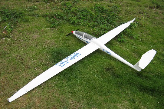 rc airplane DG1000 glider