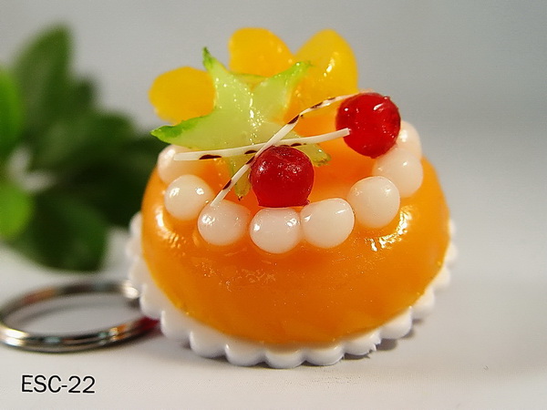 food pendants, cake model