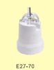 flare porcelain lamp holder  E27-70