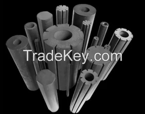 Hollow Fluted Ferrite Rod Ferrite Impeder Ferrite Impeder rod for High Frequency Welding Machine