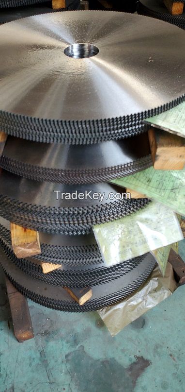 Circular Friction Saw blade Disc for online Steel Pipe Cutting Material 65Mn 8Crv