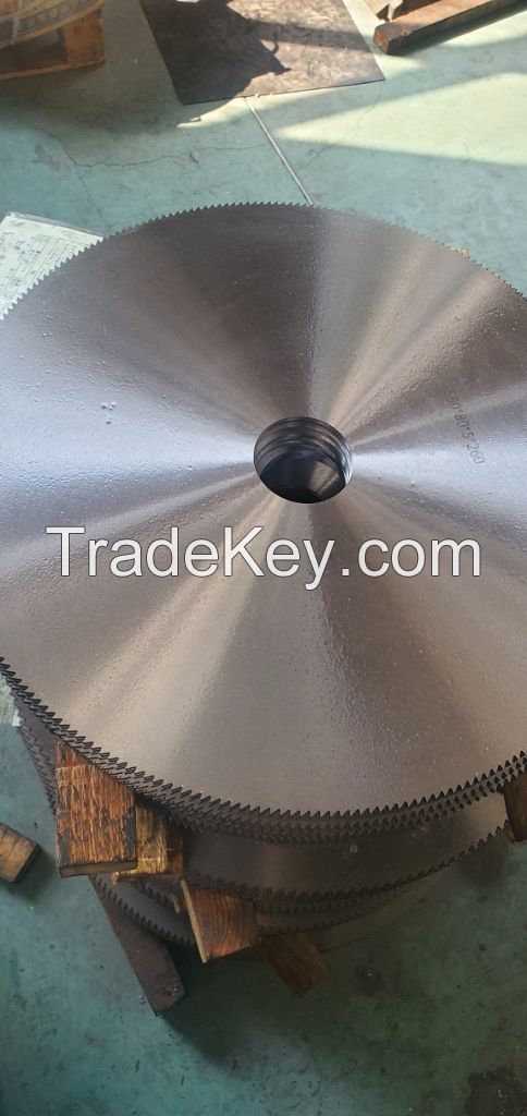 Circular Friction Saw blade Disc for online Steel Pipe Cutting Material 65Mn 8Crv