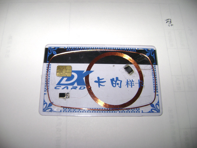 rfid card /hybrid card/combi-card