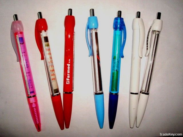 Promotional ball pen banner pen