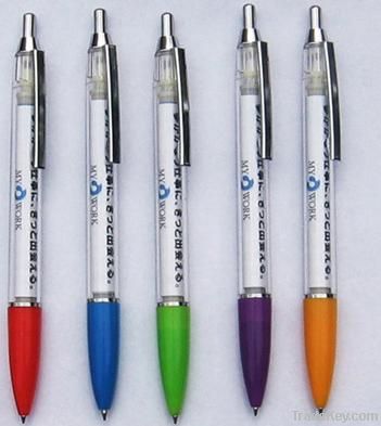 Promotional ball pen banner pen