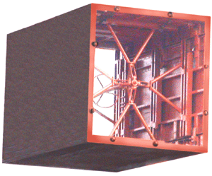 Center-Operated-Style Elevator Formwork