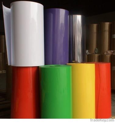 coloured PVC film