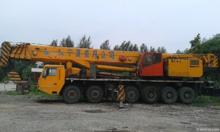 used puyuan, XCMG, zoomliang, demag100tons, 130tons 200tons mobile crane