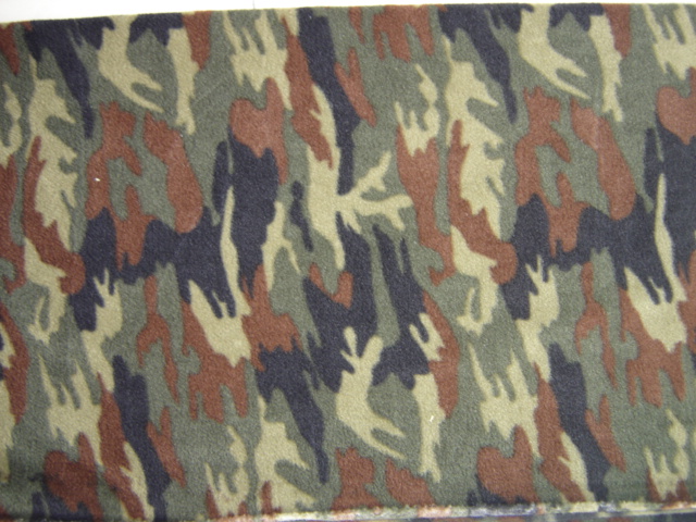 Polar Fleece, Camouflage Fabric, Army Camouflage