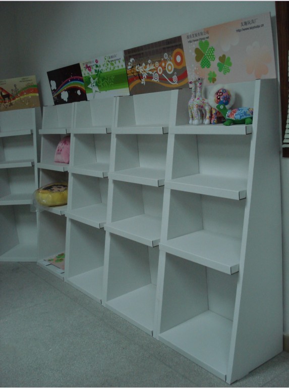 large disply shelf