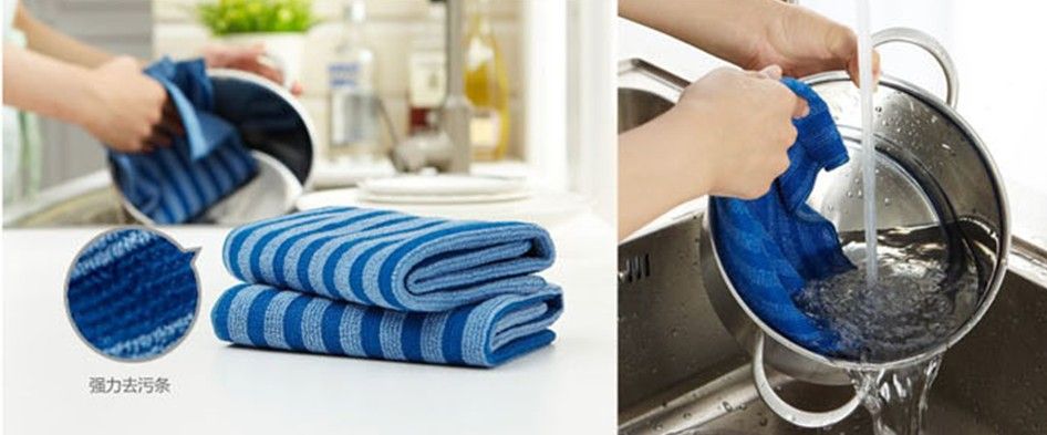 80% polyester 20% polyamide super absorbent microfiber towel  