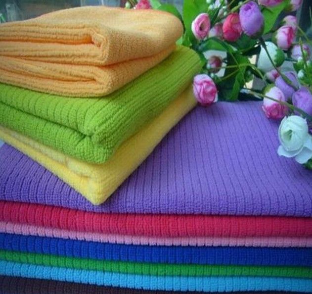 80% polyester 20% polyamide super absorbent microfiber towel  