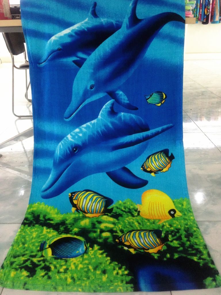 custom cotton beach towel wholesale