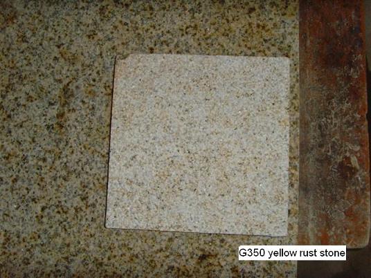 G350 yellow granite, rust stone, yellow rust stone