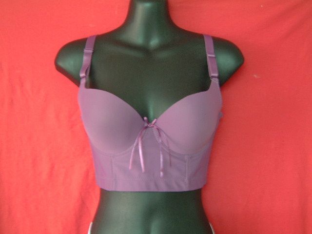 mould cup padded long bra