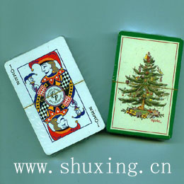 playing card and paper cards adv cards