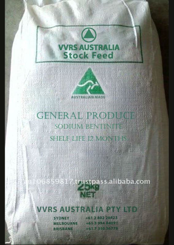 Animal feed for General Produce - Sodium Bentonite