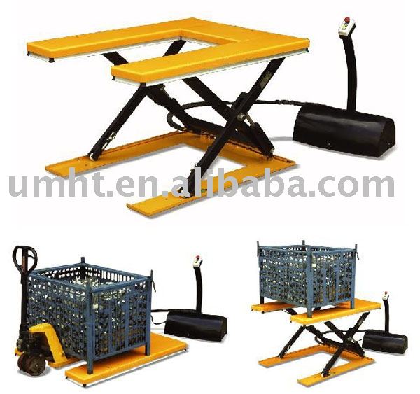 Stationary lift table/ heavy capacity lift table