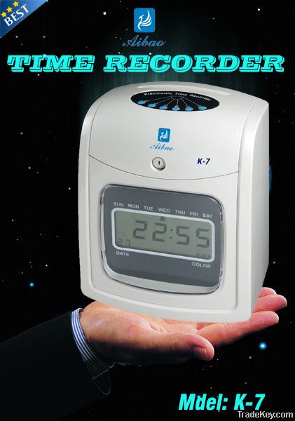 Electionic Time Clock K-7