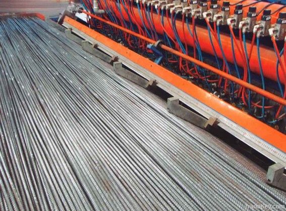 wire mesh welding machine line