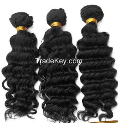 5A Brazilian Virgin Hair Weaving Human Hair Extension