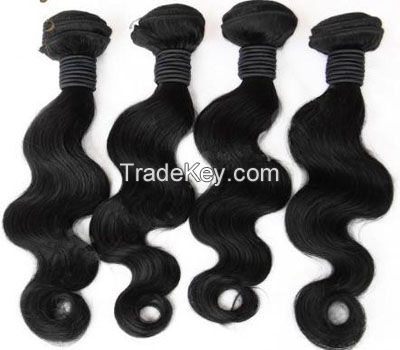 5A Brazilian Virgin Hair Weaving Human Hair Extension