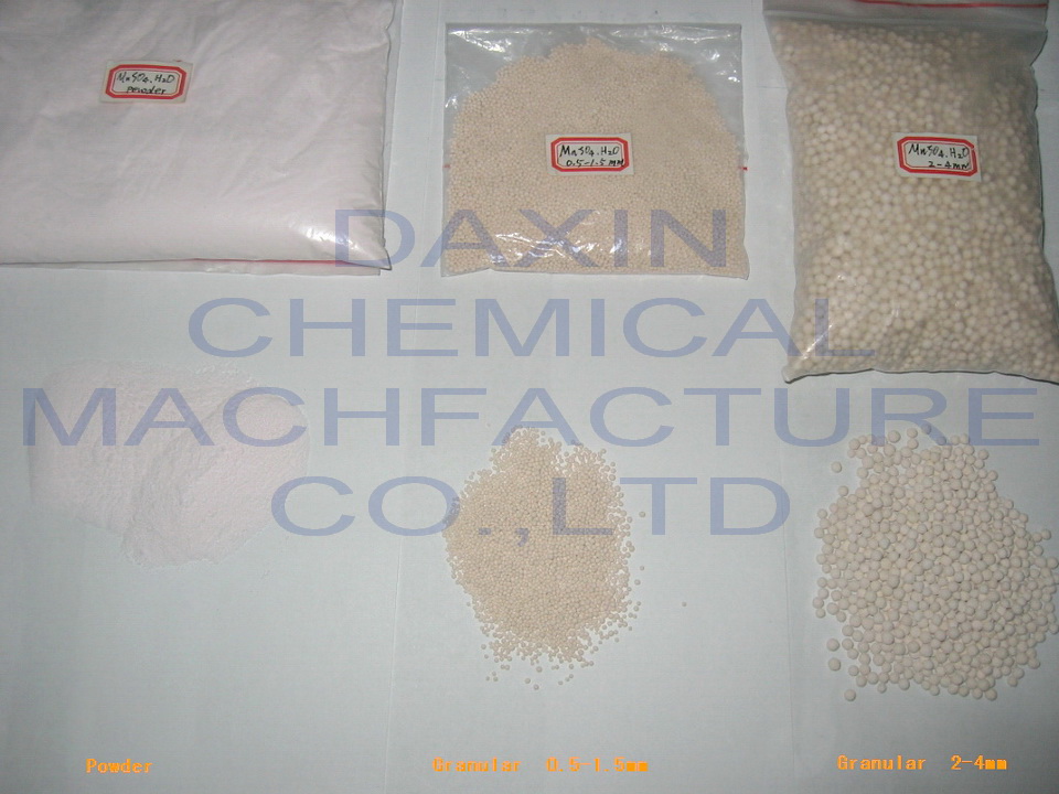 Manganese, Ferrous & Zinc Sulphates