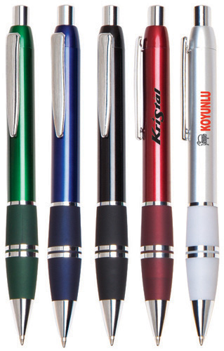 Retractable metal pen