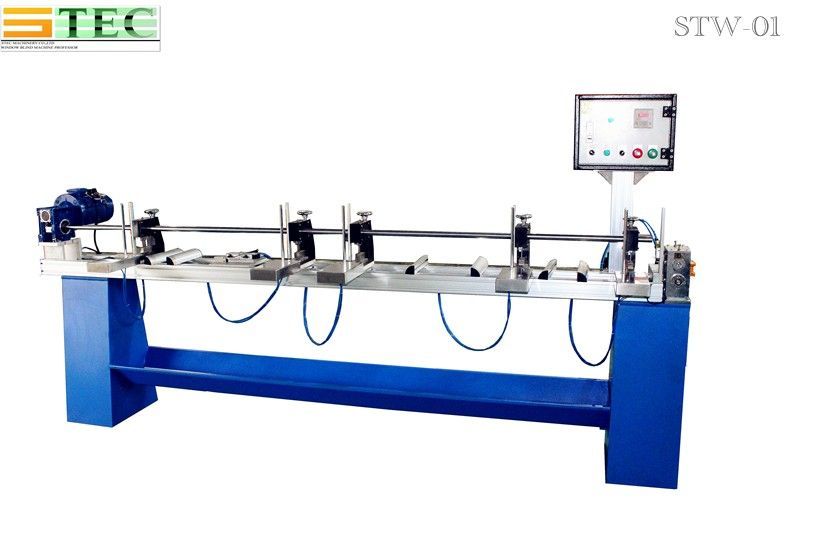 Automatic wood venetian blind slat punching machine