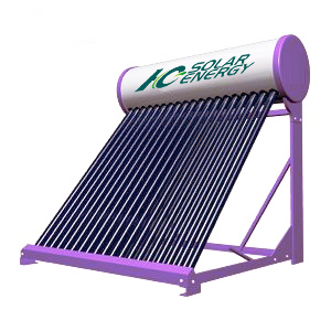 evacuated solar water heater