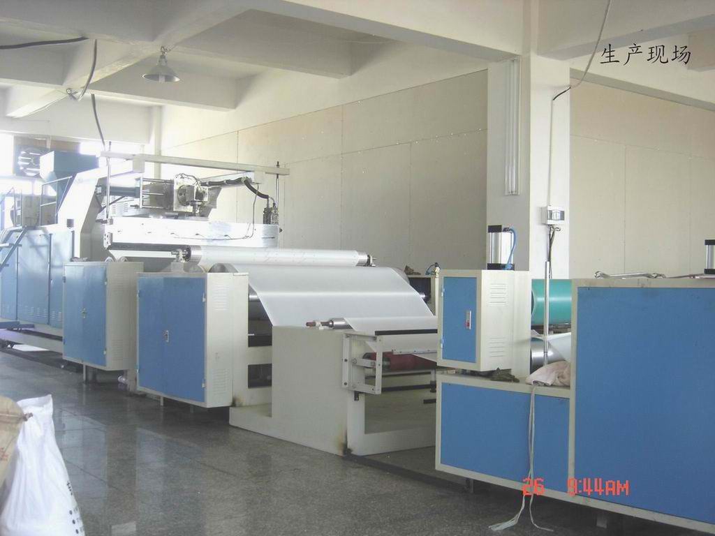 plasic film making machine, plastic film production line