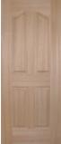 hdf molded door skin(Natural Bubinga)