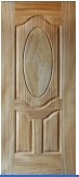 HDF Molded Door Skin ( Natural Myanmar Teak)