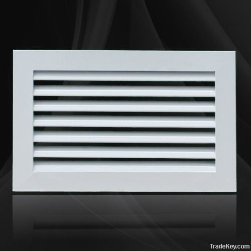 Single deflection air grille