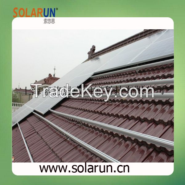 pitch roof solar bracket (Solarun Solar)