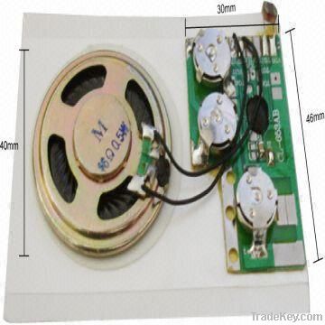 Audio Chip for greeting card