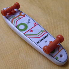 Skateboard usb flash drive