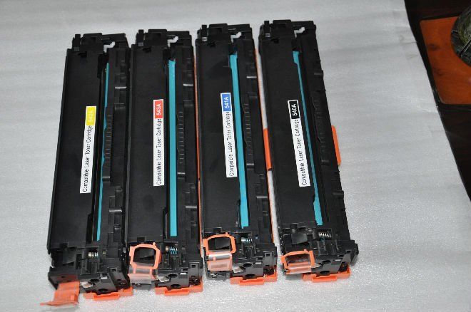 New compatible toner cartridge CB540A CB541A CB542A CB543A