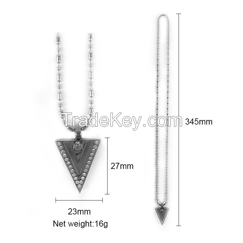 Japanese Quantum Scalar Energy Stainles Steel Pendant