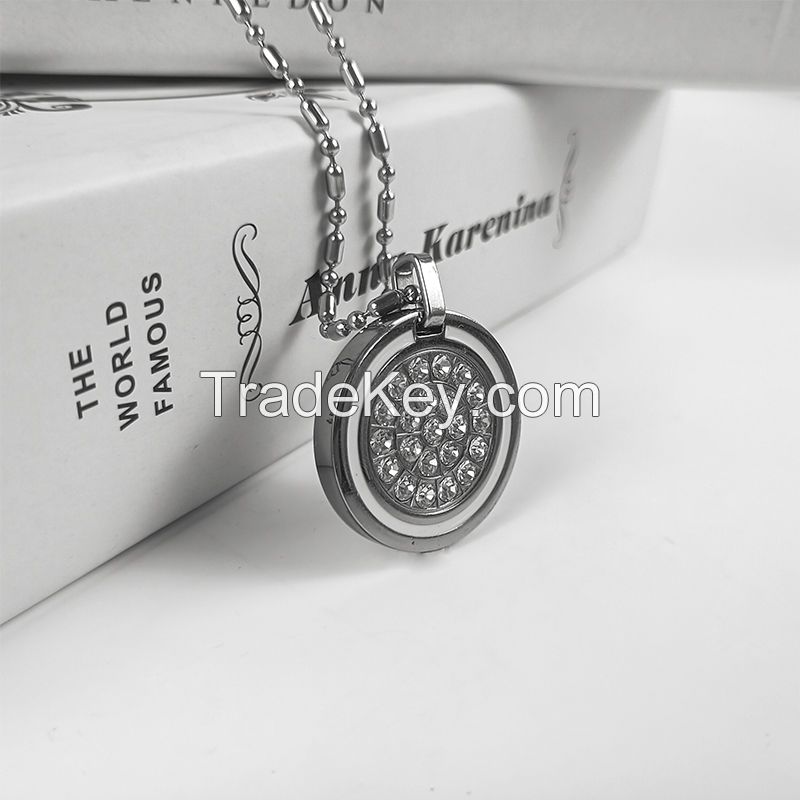 Quantum Scalar Energy Alloy Metal Pendant