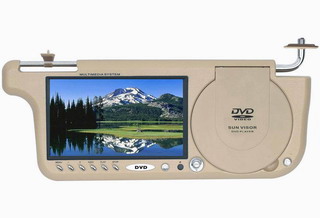 7" TFT LCD Monitor with DVD Player