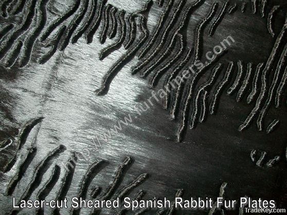 Spanish Rabbit Fur Plates