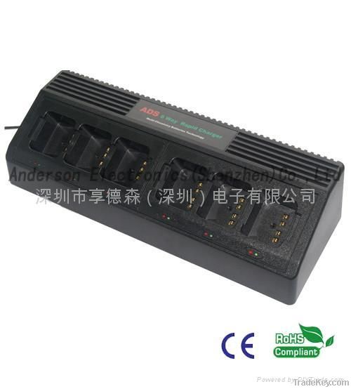 (Tri-Chemistry) six-way Rapid Battery Charger for KNB15/KNB35/KNB25/KN