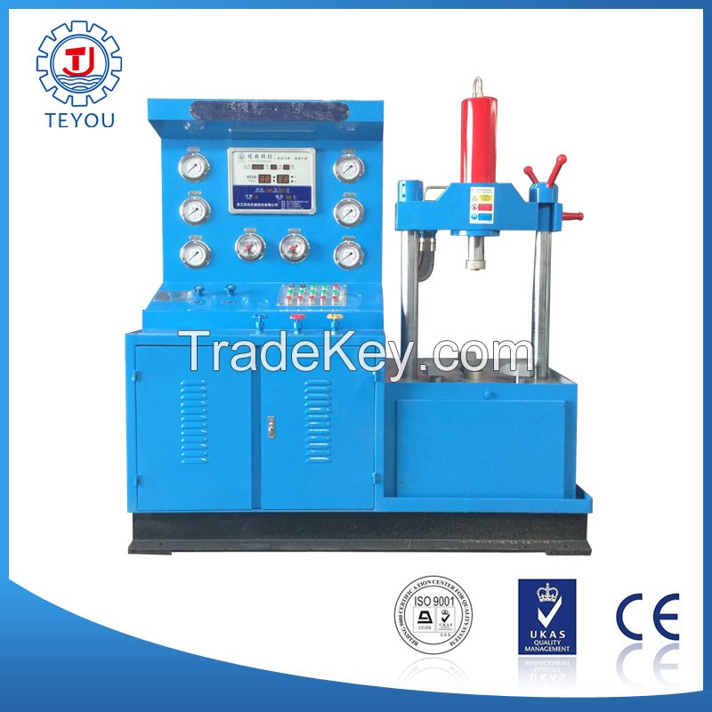 vertical valve test bench