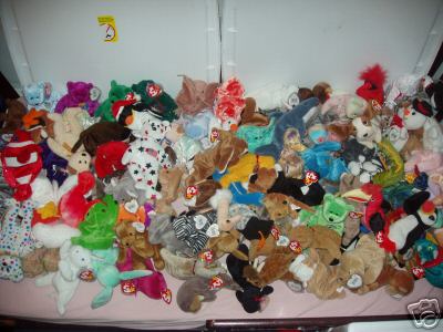 Beanie Babies 1998 - 2002 (All retired) 2,000+