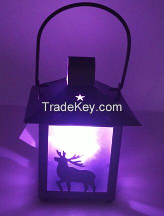 LED METAL LANTERN