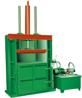 waste plastic baler