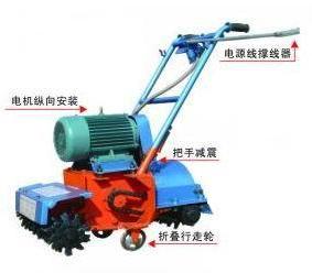 ground cleaning machine in construction