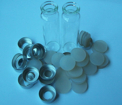 the lowest price 11mm crimp caps , septa , autosampler vials